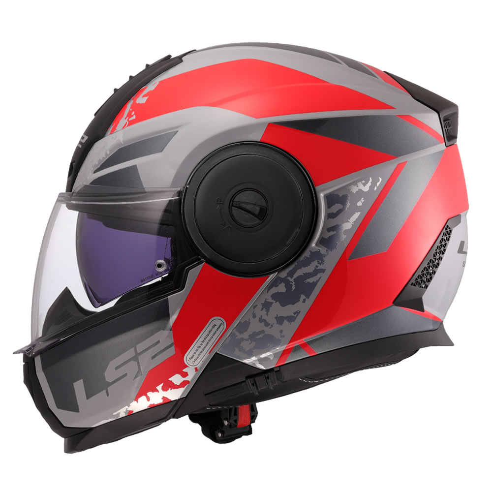 CASCO LS2 FF902 SCOPE II OXYD GRIS ROJO MATE - Imagen 5