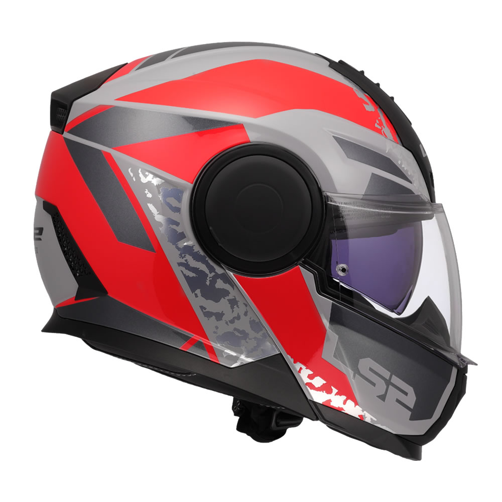 CASCO LS2 FF902 SCOPE II OXYD GRIS ROJO MATE - Imagen 3